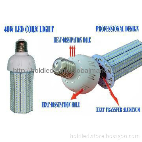 high quality  E40 40W LED corn light 4200lm